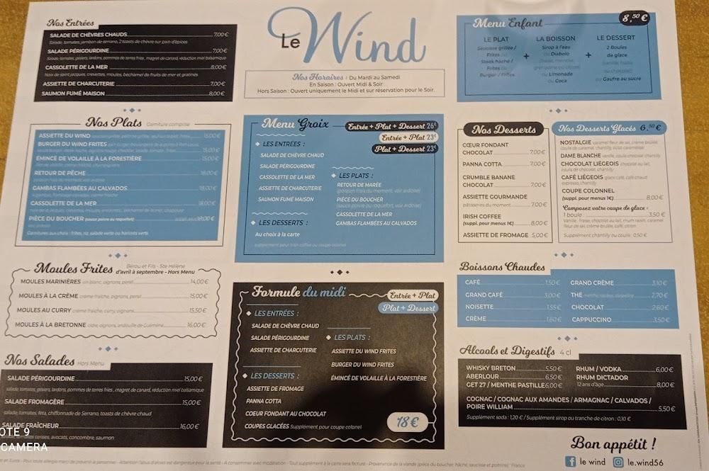 Le Wind - Menu Image 1